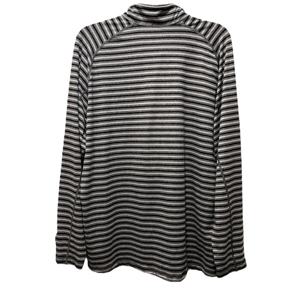 Very Nice Cremieux Club 38 Performance Striped 1/4-Zip Golf Pullover XXL - Picture 4 of 7